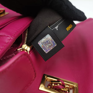 Vintage Fendi Be Baguette Rose Leather 8BR677 shoulderbag | stylenewstar
