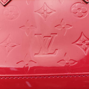 Pre-owned Louis Vuitton Alma BB pomme d'amour Vernis M90174 shoulderbag | stylenewstar