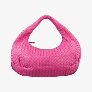 Pre-owned Bottega Veneta Intrecciato Rose lambskin handbag | stylenewstar