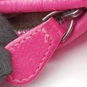 Pre-owned Bottega Veneta Intrecciato Rose lambskin handbag | stylenewstar