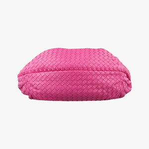 Pre-owned Bottega Veneta Intrecciato Rose lambskin handbag | stylenewstar