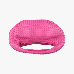 Pre-owned Bottega Veneta Intrecciato Rose lambskin handbag | stylenewstar