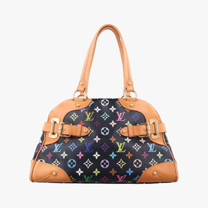 Pre-owned Louis Vuitton CLAUDIA Noir Monogram Multicolor M40194 shoulderbag | stylenewstar