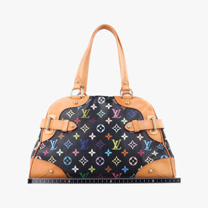 Pre-owned Louis Vuitton CLAUDIA Noir Monogram Multicolor M40194 shoulderbag | stylenewstar