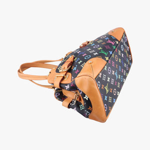 Pre-owned Louis Vuitton CLAUDIA Noir Monogram Multicolor M40194 shoulderbag | stylenewstar