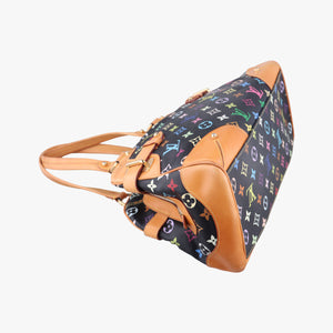 Pre-owned Louis Vuitton CLAUDIA Noir Monogram Multicolor M40194 shoulderbag | stylenewstar