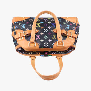Pre-owned Louis Vuitton CLAUDIA Noir Monogram Multicolor M40194 shoulderbag | stylenewstar