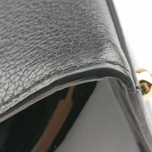 Pre-owned Dolce & Gabbana Greta Black Leather shoulderbag | stylenewstar