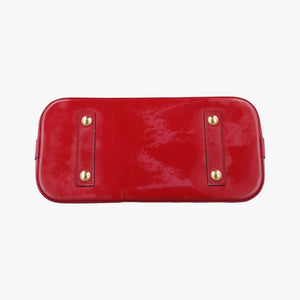 Secondhand Louis Vuitton Alma PM pomme d'amour Vernis M90096 handbag | stylenewstar