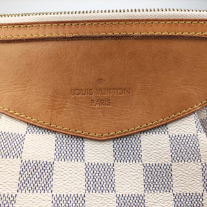Pre-owned Louis Vuitton SIRACUSA MM AZUR Damier Canvas N41112 shoulderbag | stylenewstar