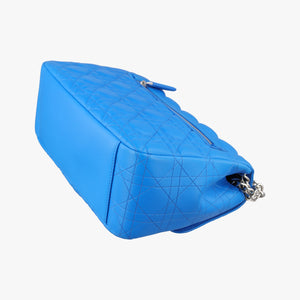 Secondhand Christian Dior Miss Dior Canage Blue lambskin shoulderbag | stylenewstar