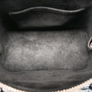 Pre-owned Louis Vuitton Alma BB DENIM BLEU×black Epi M41437 handbag | stylenewstar