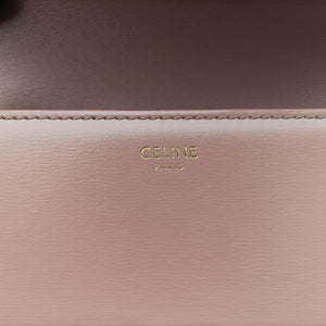 Pre-owned Celine Teen Triomphe Pink Leather 188423BF4 shoulderbag | stylenewstar