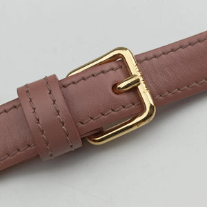 Pre-owned Celine Teen Triomphe Pink Leather 188423BF4 shoulderbag | stylenewstar