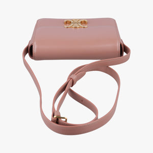 Pre-owned Celine Teen Triomphe Pink Leather 188423BF4 shoulderbag | stylenewstar