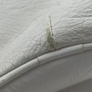 Pre-owned Balenciaga Le Cagole White lambskin shoulderbag | stylenewstar