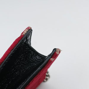 Pre-owned Gucci Dionysus Red×Black velour 476432 shoulderbag | stylenewstar