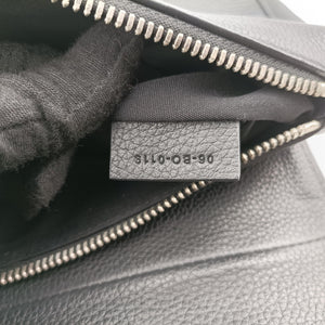 Secondhand Christian Dior saddle Black leather bum bag/waist bag | stylenewstar