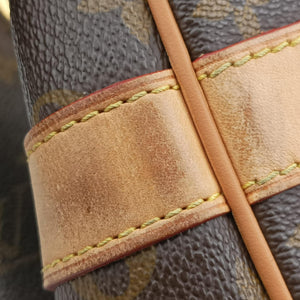 Pre-owned Louis Vuitton Neo Brown×Beige Monogram Canvas M40372 shoulderbag | stylenewstar