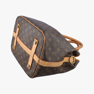 Pre-owned Louis Vuitton Neo Brown×Beige Monogram Canvas M40372 shoulderbag | stylenewstar