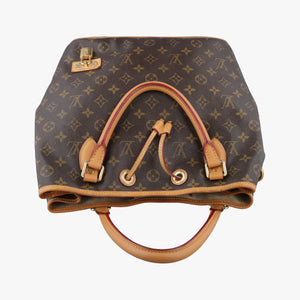 Pre-owned Louis Vuitton Neo Brown×Beige Monogram Canvas M40372 shoulderbag | stylenewstar