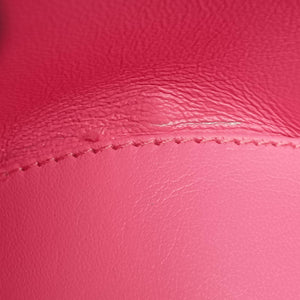 Secondhand Balenciaga Hourglass Pink wool 676384 shoulderbag | stylenewstar