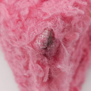 Secondhand Balenciaga Hourglass Pink wool 676384 shoulderbag | stylenewstar