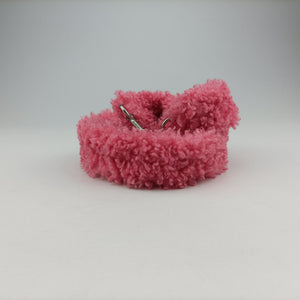 Secondhand Balenciaga Hourglass Pink wool 676384 shoulderbag | stylenewstar