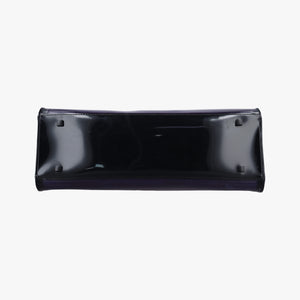 Pre-owned Delvaux Tempete Purple Vinyl shoulderbag | stylenewstar