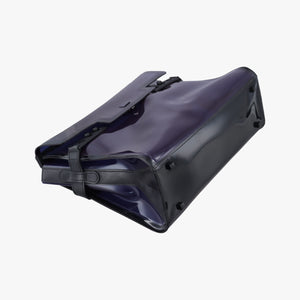 Pre-owned Delvaux Tempete Purple Vinyl shoulderbag | stylenewstar