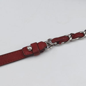 Pre-owned Chanel Wild Stitch Red Leather A67273 shoulderbag | stylenewstar