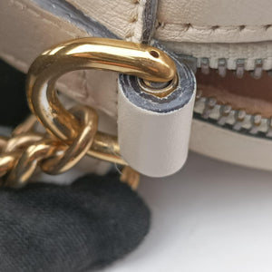 Secondhand Gucci GG Marmont White Leather 448065 shoulderbag | stylenewstar