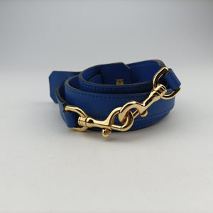Pre-owned Loewe Amazona Blue Leather shoulderbag | stylenewstar