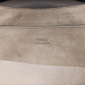 Vintage Chloe FAYE Grey Suede × leather shoulderbag | stylenewstar