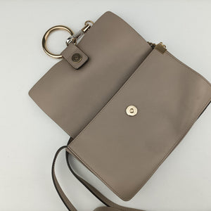 Vintage Chloe FAYE Grey Suede × leather shoulderbag | stylenewstar