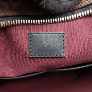 Pre-owned Louis Vuitton KITAN brown Monogram Macassar M40388 shoulderbag | stylenewstar