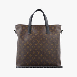 Pre-owned Louis Vuitton KITAN brown Monogram Macassar M40388 shoulderbag | stylenewstar