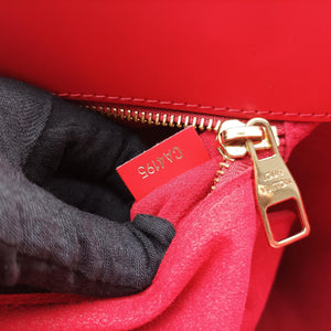 Secondhand Louis Vuitton PHENIX PM brown×COQUELICOT Monogram Canvas×calf leather M41537 shoulderbag | stylenewstar