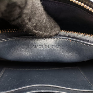 Vintage Christian Dior Saddle Navy Jacquard x Leather bum bag/waist bag | stylenewstar