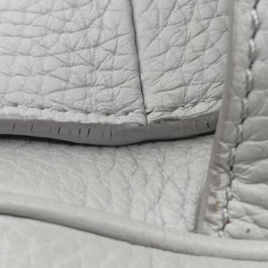 Pre-owned Christian Dior Saddle Grey Leather shoulderbag | stylenewstar