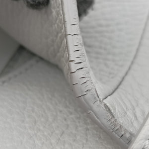 Pre-owned Christian Dior Saddle Grey Leather shoulderbag | stylenewstar