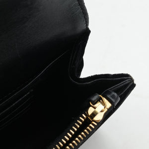Pre-owned Yves Saint Laurent KATE Black velour 534396 bum bag/waist bag | stylenewstar