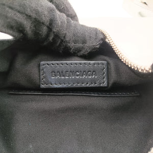 Pre-owned Balenciaga Le Cagole White lambskin shoulderbag | stylenewstar