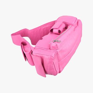 Secondhand Balenciaga Superbusy XS Sling Bag Pink leather 762516 shoulderbag | stylenewstar