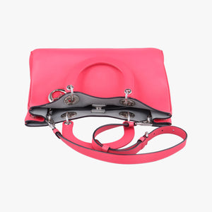 Secondhand Christian Dior Diorissimo Rose Leather shoulderbag | stylenewstar