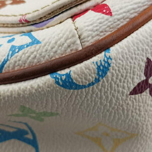 Vintage Louis Vuitton LODGE PM white Monogram Multicolor M40053 shoulderbag | stylenewstar