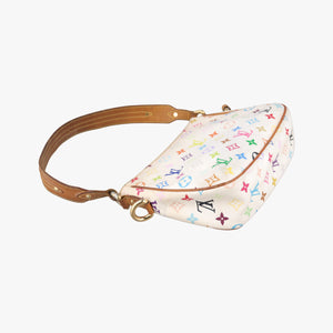 Vintage Louis Vuitton LODGE PM white Monogram Multicolor M40053 shoulderbag | stylenewstar