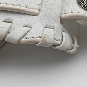 Pre-owned Balenciaga Le Cagole White lambskin shoulderbag | stylenewstar