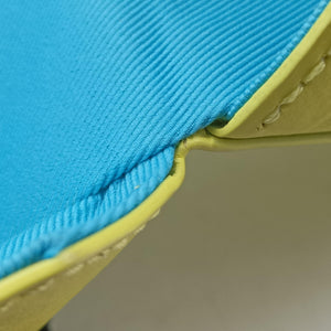 Pre-owned Louis Vuitton Vertical Trunk Yellow x Blue Monogram Playground M82007 shoulderbag | stylenewstar