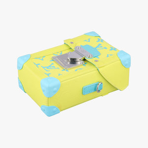 Pre-owned Louis Vuitton Vertical Trunk Yellow x Blue Monogram Playground M82007 shoulderbag | stylenewstar